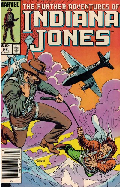 The Further Adventures of Indiana Jones #28B Newsstand Edition
