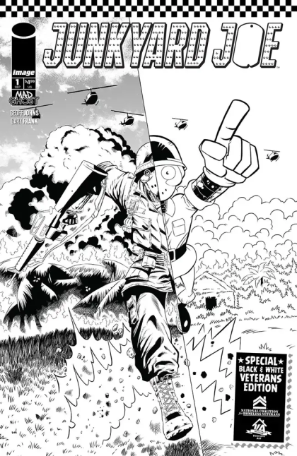 Junkyard Joe #1G B&W Veterans Robert Love Variant