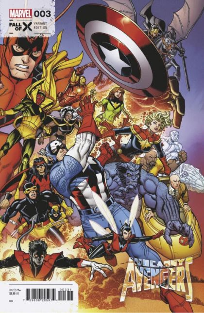 Uncanny Avengers, Vol. 4 #3C Nick Bradshaw Connecting Variant