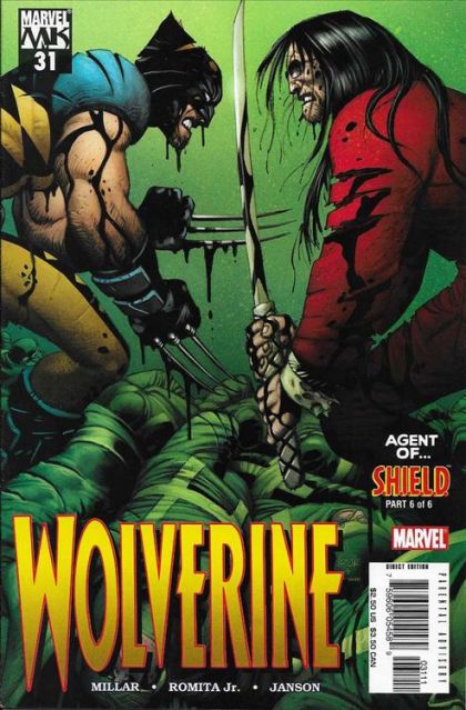 Wolverine, Vol. 3 #31A Direct Edition