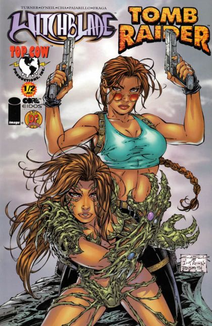 Witchblade / Tomb Raider (1998) Dynamic Forces Exclusive Cover