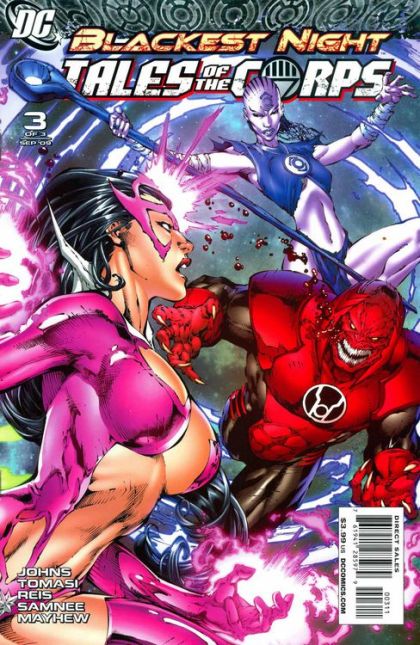 Blackest Night: Tales of the Corps #3A Ed Benes Regular