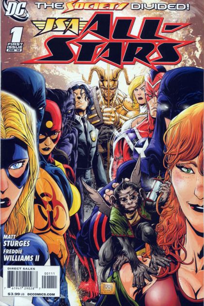 JSA All-Stars, Vol. 2 #1A Freddie Williams II Regular Cover