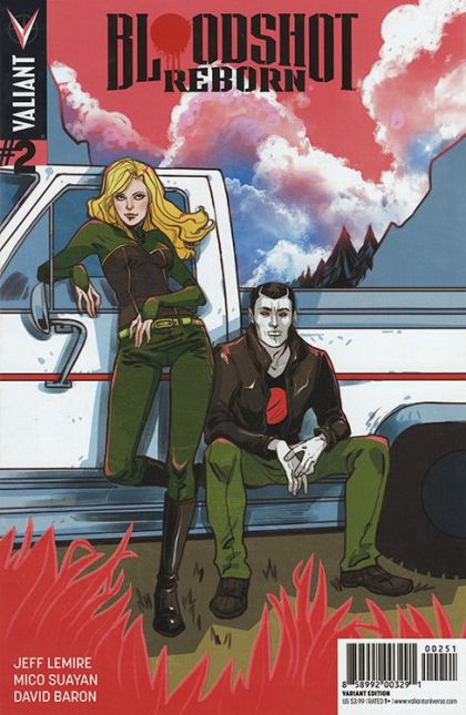 Bloodshot Reborn #2E Cvr E 10 Copy Incentive Var Sauvage