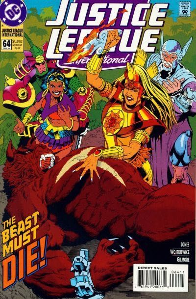 Justice League Europe / International #64A Direct Edition