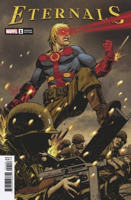 Eternals, Vol. 5 #1G Variant Dave Johnson Cover