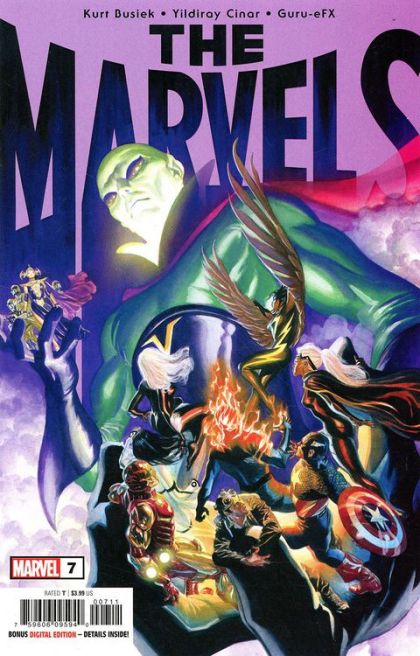 The Marvels #7A Regular Alex Ross Cover