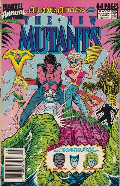 New Mutants, Vol. 1 Annual #5B Newsstand Edition