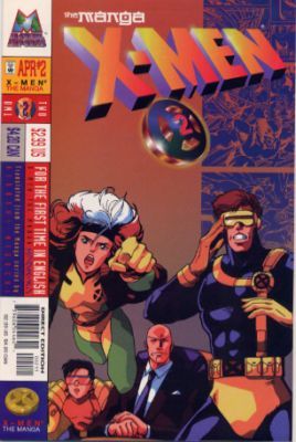 X-Men: The Manga #2 Direct Edition
