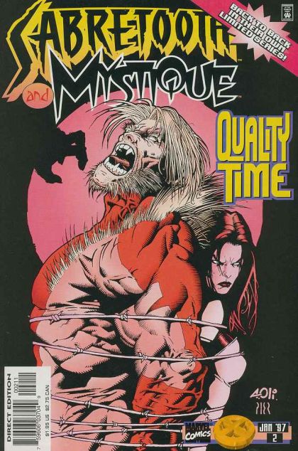 Sabretooth and Mystique #2A Direct Edition