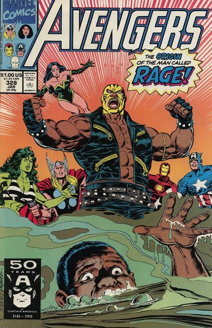 The Avengers, Vol. 1 #328A Direct Edition