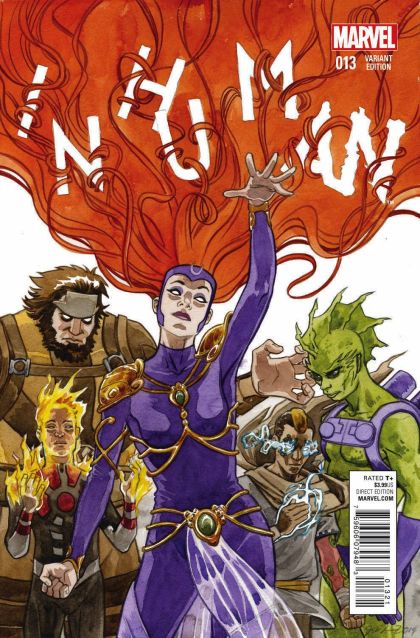 Inhuman #13B Jill Thompson Women of Marvel Cover