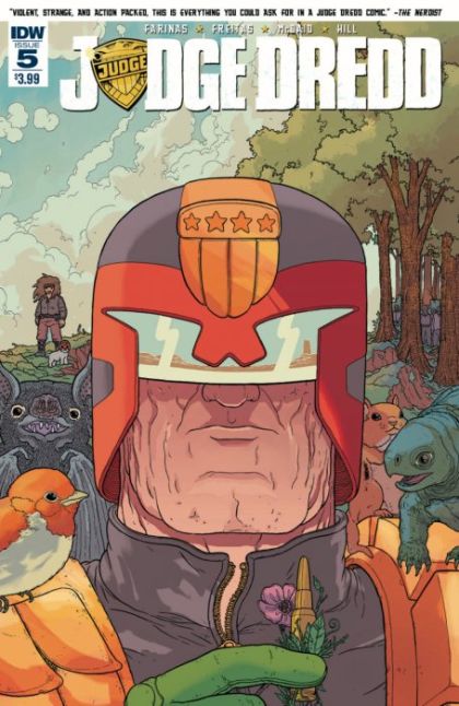Judge Dredd, Vol. 5 #5A Regular Ulises Farinas Cover
