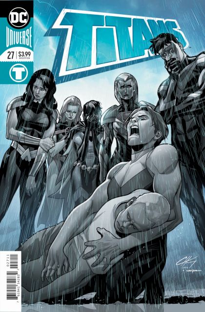 Titans, Vol. 3 #27A Regular Clayton Henry Enhanced Foil Cover