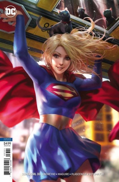 Supergirl, Vol. 7 #33B Derrick Chew Variant