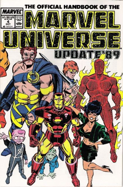 The Official Handbook of the Marvel Universe: Update '89 #4