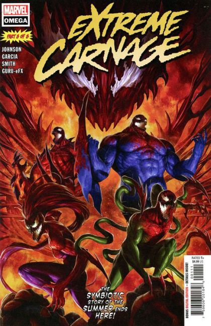 Extreme Carnage: Omega #1A Regular Dave Rapoza Cover