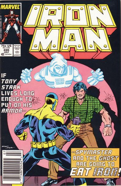 Iron Man, Vol. 1 #220B Newsstand Edition