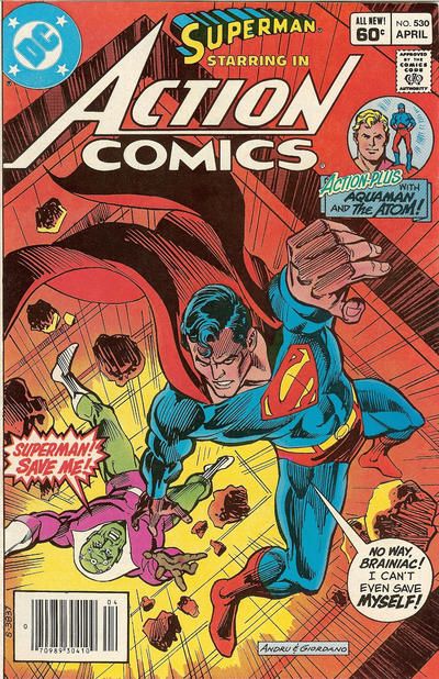 Action Comics, Vol. 1 #530B Newsstand Edition