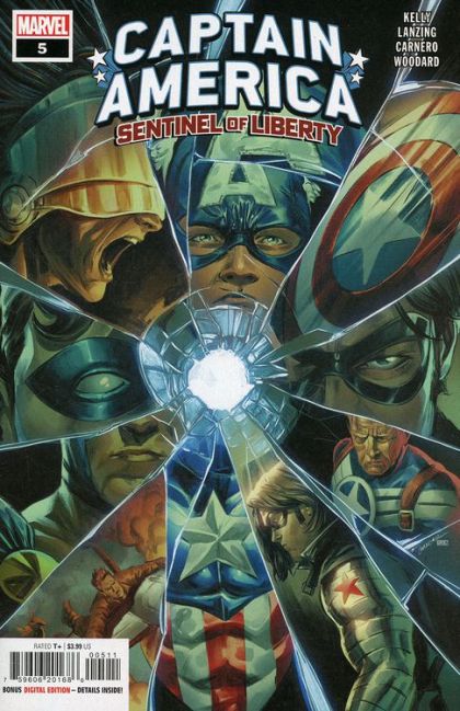 Captain America: Sentinel of Liberty, Vol. 2 #5A Regular Carmen Carnero Cover