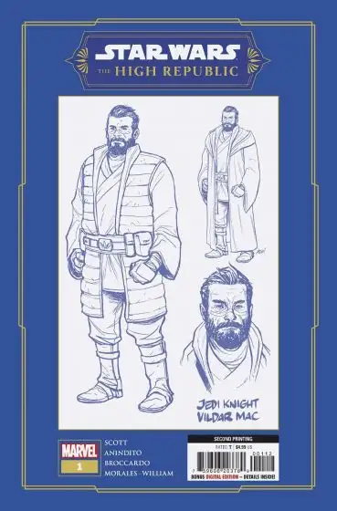 Star Wars: The High Republic, Vol. 2 #1R 2nd Printing Ario Anindito