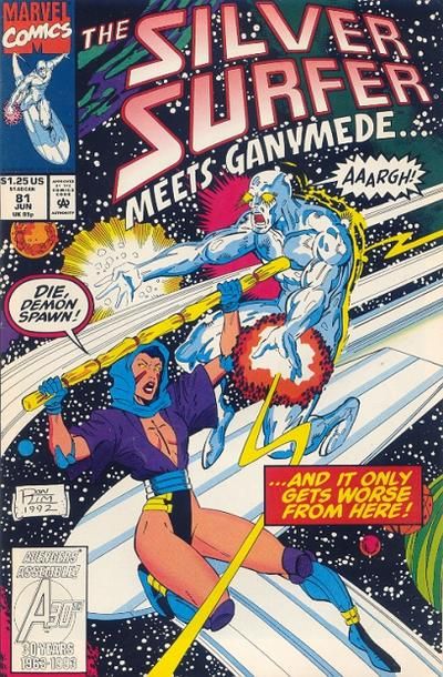 Silver Surfer, Vol. 3 #81A Direct Edition