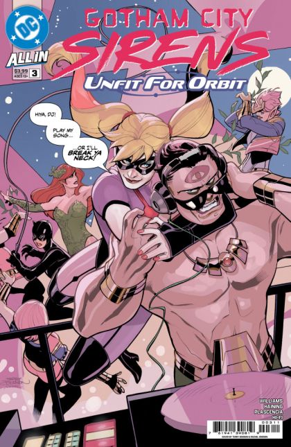 Gotham City Sirens: Unfit for Orbit #3A Terry Dodson & Rachel Dodson Regular