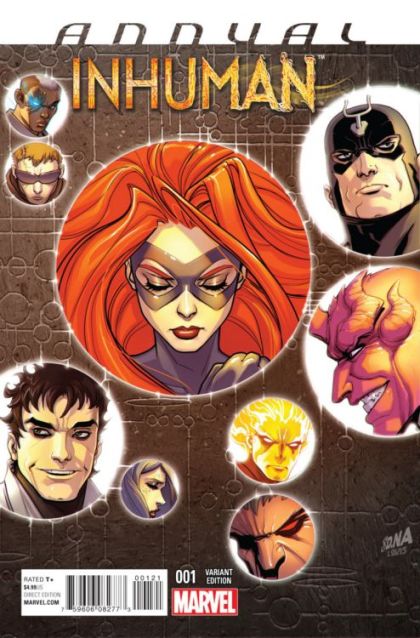 Inhuman Annual 2015 #1B David Nakayama Variant Cover