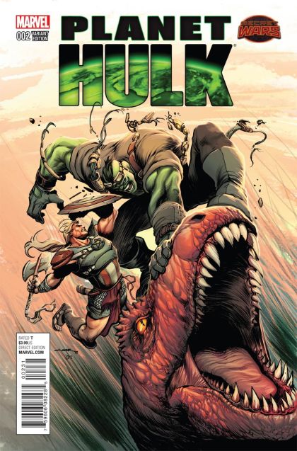 Planet Hulk #2B Yildiray Cinar 1:25 Cover