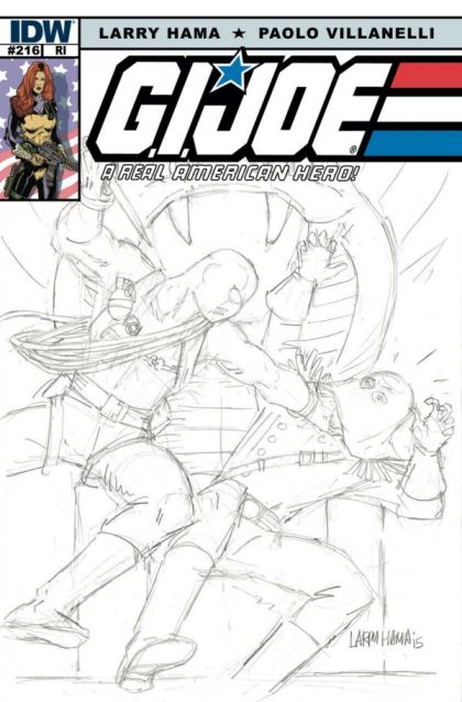 G.I. Joe: A Real American Hero, Vol. 1 (IDW) #216C 10 Copy Incentive