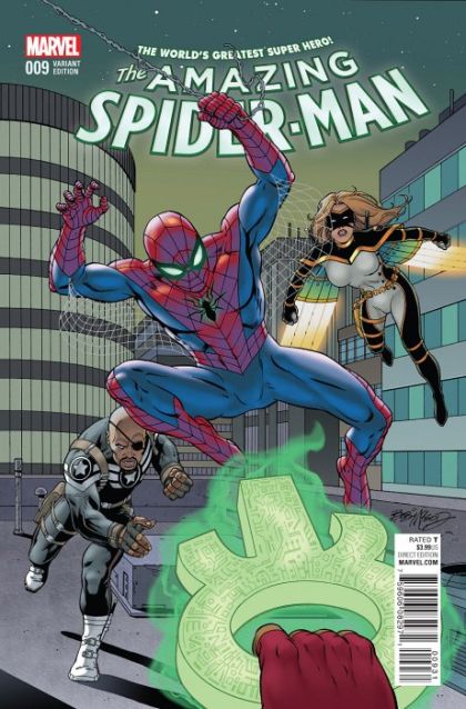 The Amazing Spider-Man, Vol. 4 #9B Bob McLeod Classic Incentive Variant Cover