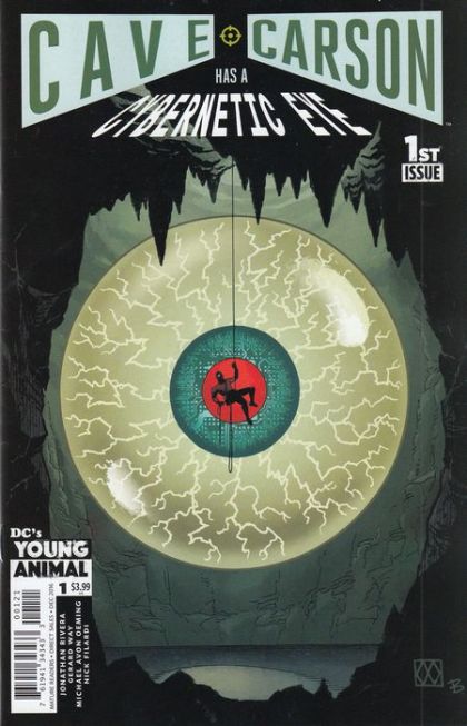 Cave Carson Has A Cybernetic Eye #1B Variant Matt Wagner Cover