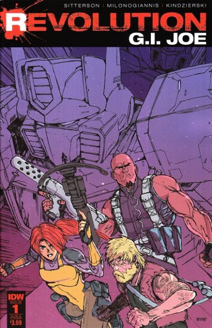 G.I. Joe Revolution #1SUB-A Giannis Milonogiannis Subscription Cover