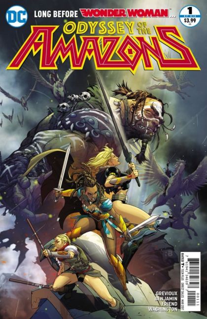 Odyssey of the Amazons #1A Regular Ryan Benjamin Cover