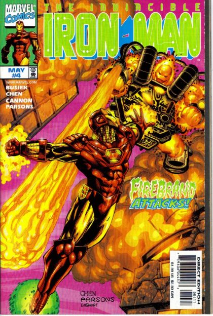 Iron Man, Vol. 3 #4A Direct Edition