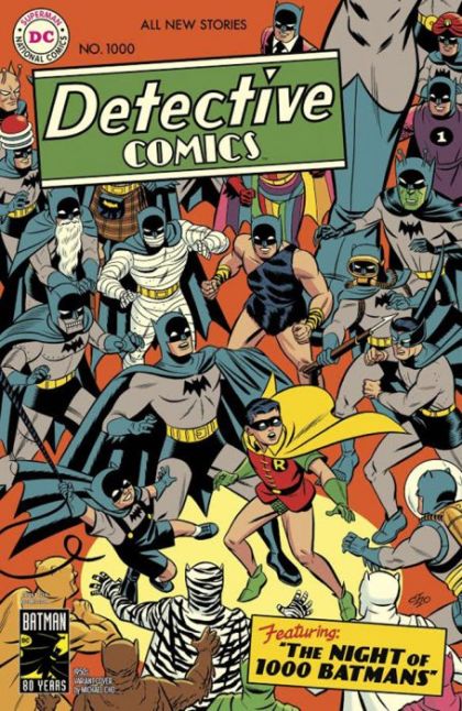 Detective Comics, Vol. 3 #1000D Michael Cho 1950's Variant