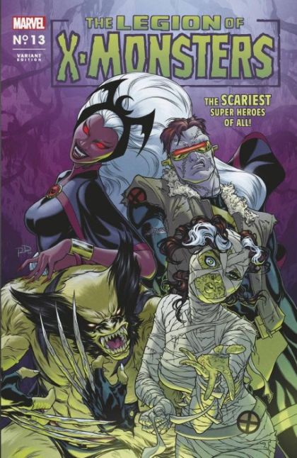 X-Men, Vol. 4 #13D Russell Dauterman Legion Of X-Monsters Horror Variant