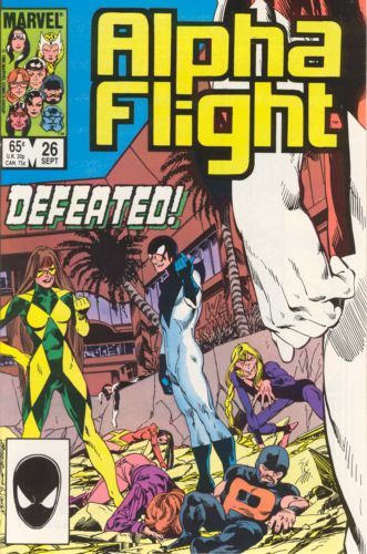 Alpha Flight, Vol. 1 #26A Direct Edition