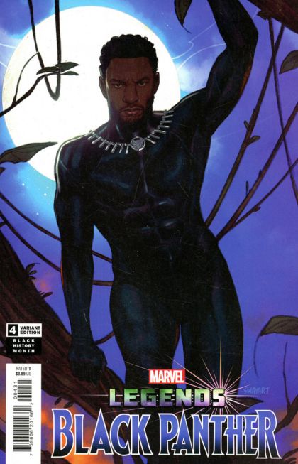 Black Panther Legends #4C Joshua Sway Swaby Black History Month Cover
