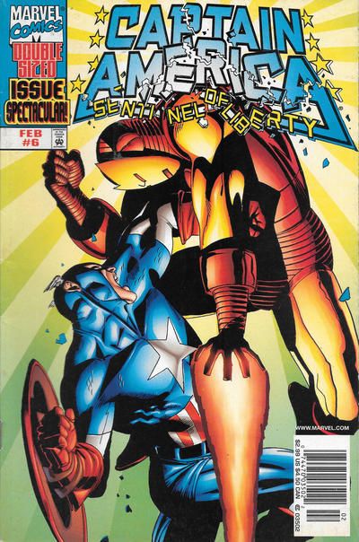 Captain America: Sentinel of Liberty, Vol. 1 #6B Newsstand Edition
