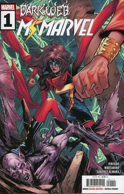 Dark Web: Ms. Marvel #1A Regular Marco Checchetto Cover