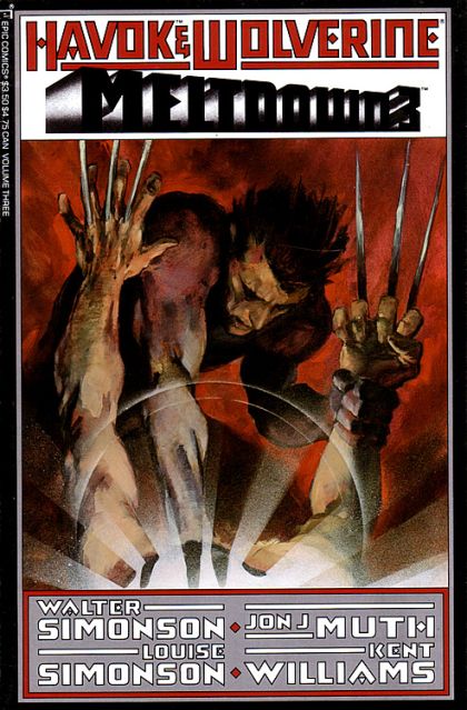 Havok and Wolverine: Meltdown #3B Newsstand Edition