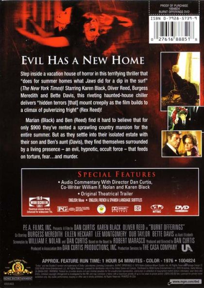 Burnt Offerings (1976) Special Edition - DVD