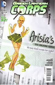 Green Lantern Corps #32 Bombshells Variant Edition (Uprising)