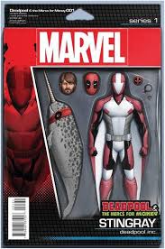 Deadpool Mercs For Money #1 (Of 5) Action Figure Variant