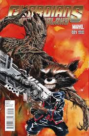 Guardians Of Galaxy #21 Rocket Raccoon And Groot Variant