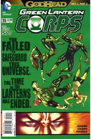 Green Lantern Corps #35 (Godhead)