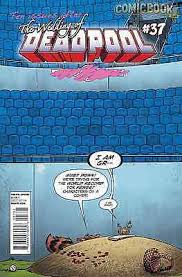 Deadpool #37 Rocket Raccoon And Groot Variant