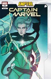 Captain Marvel #21 Frison Empyre Variant