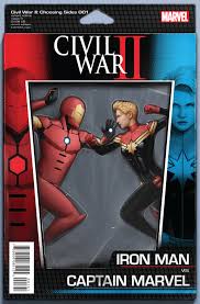 Civil War II Choosing Sides #1 (Of 6) Action Figure Variant